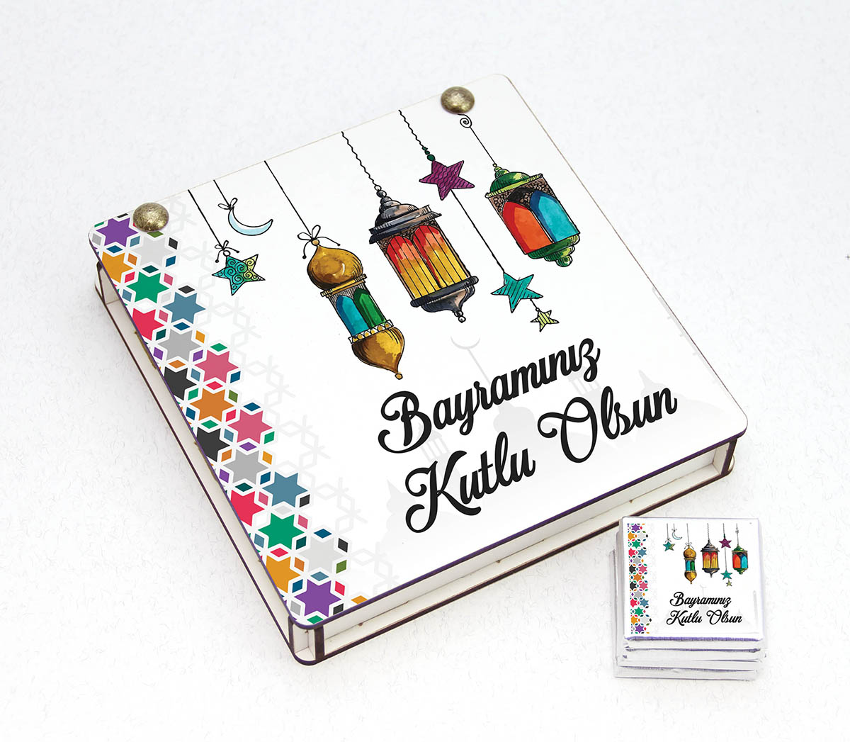 Bayram Çikolatası, Ahşap Kutulu