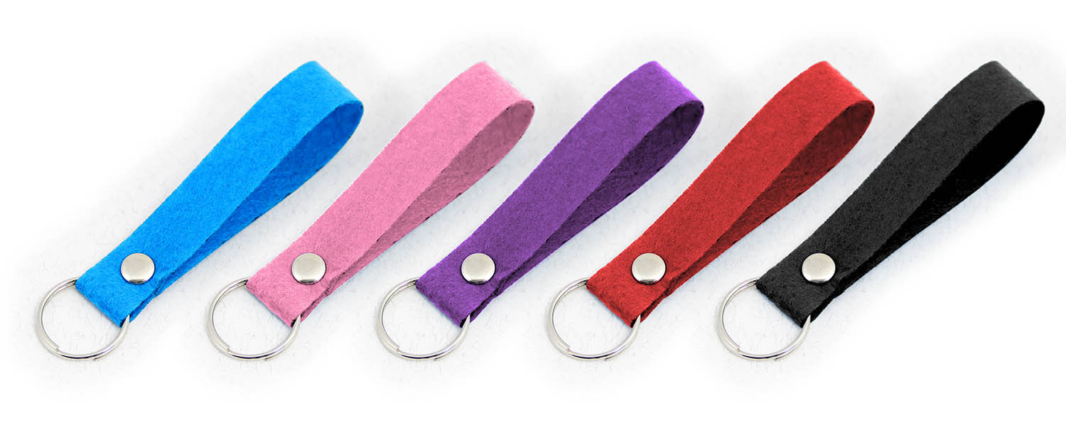 Kurumsal, Keçe Kumaş Paketli Promosyon Anahtarlık