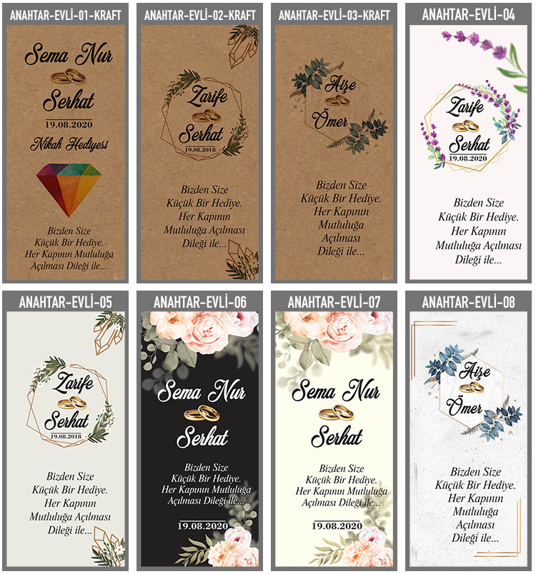 Makrome Gökkuşağı Anahtarlık - Nişan, Nikah, Kına Hediyesi