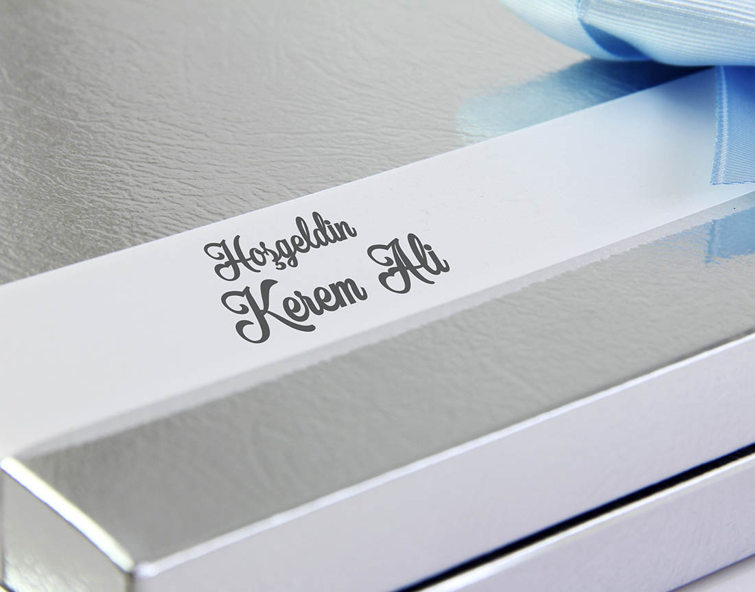 Erkek Bebek Çikolatası - Kutulu - Safari