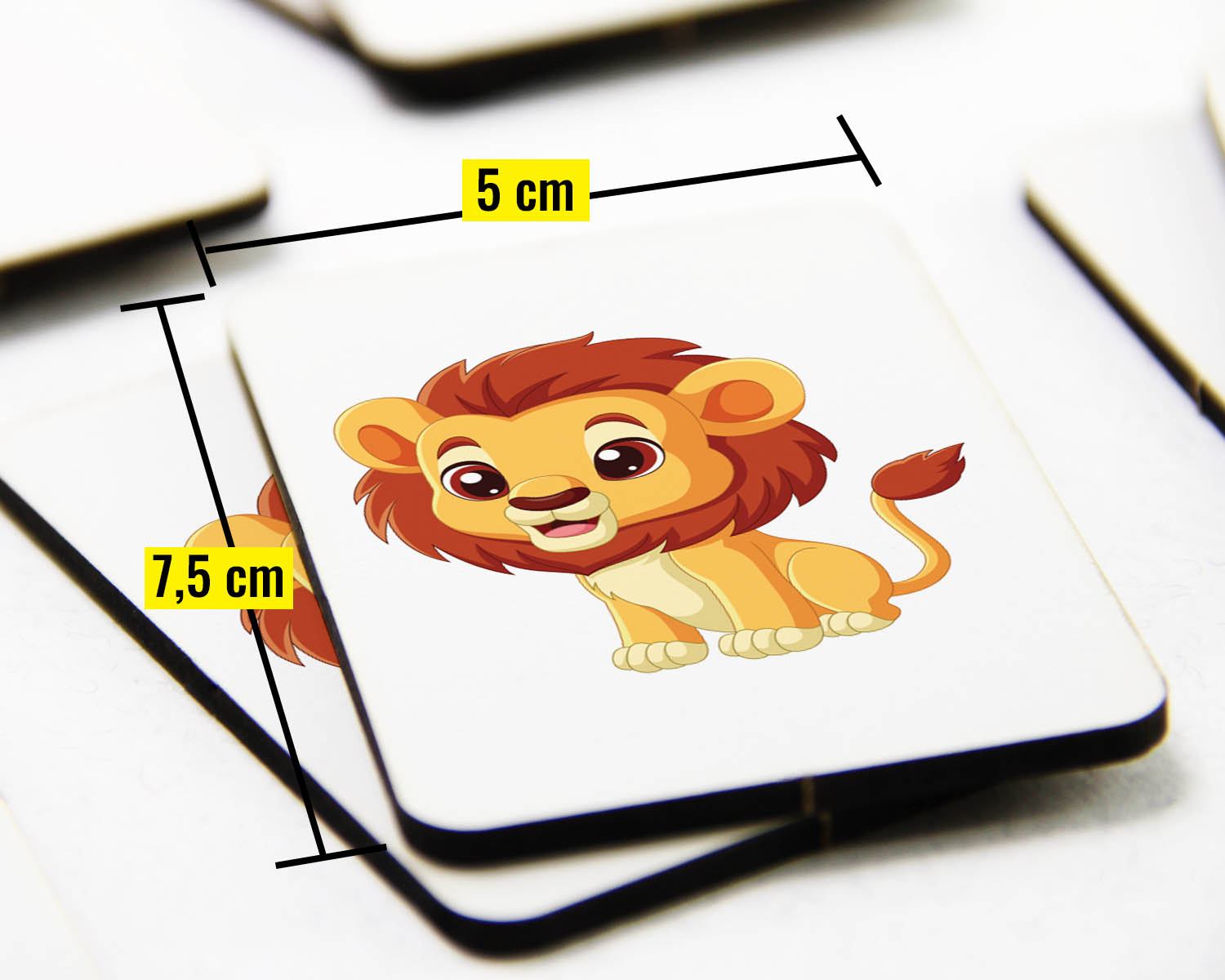Zeka Kartları Eşleştirme Oyunu, Orman Hayvanları Hafıza Kartları, Ahşap Eğitici Puzzle Oyuncak