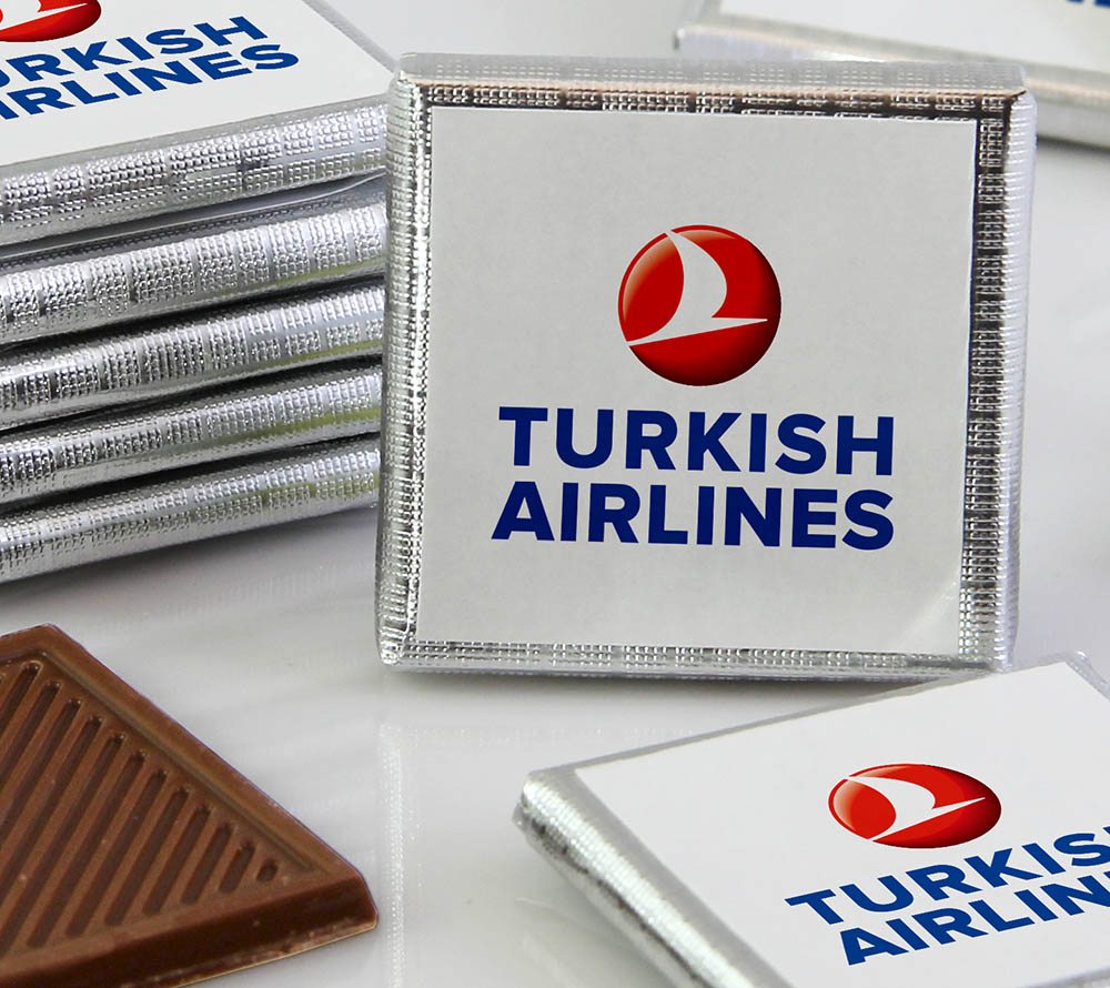 Kurumsal, Kutulu Madlen Çikolata - Logo veya Fotoğraf