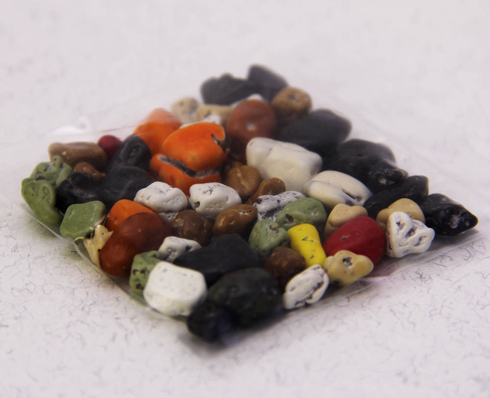 Pencereli Tasarım Erkek Bebek Şekeri - Kalp - Büyük Boy