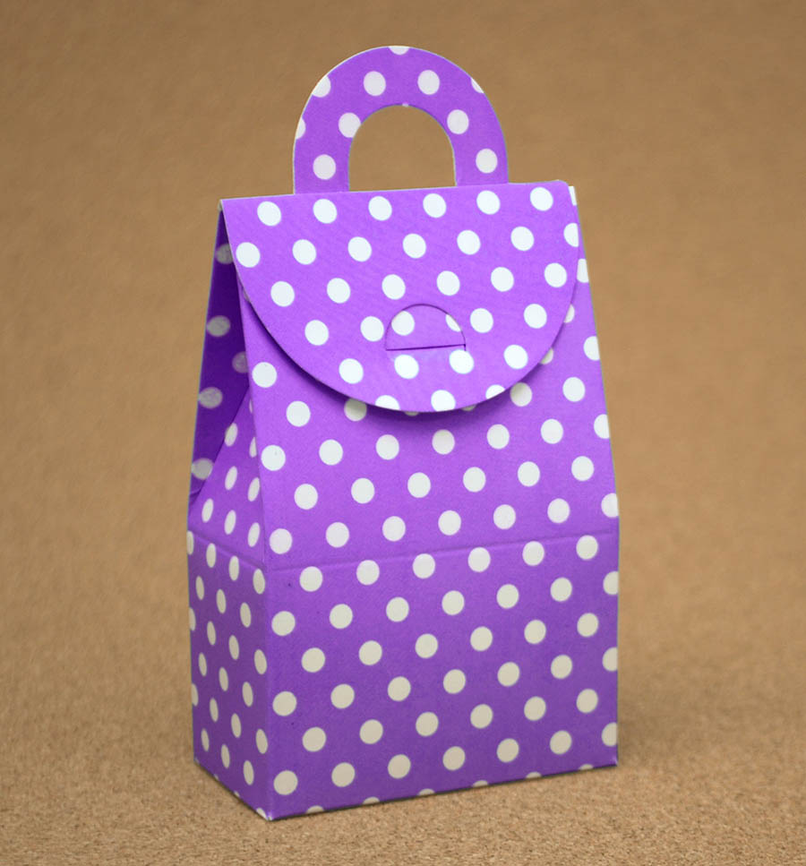 Şeker ve Lokum Çantası - Mor