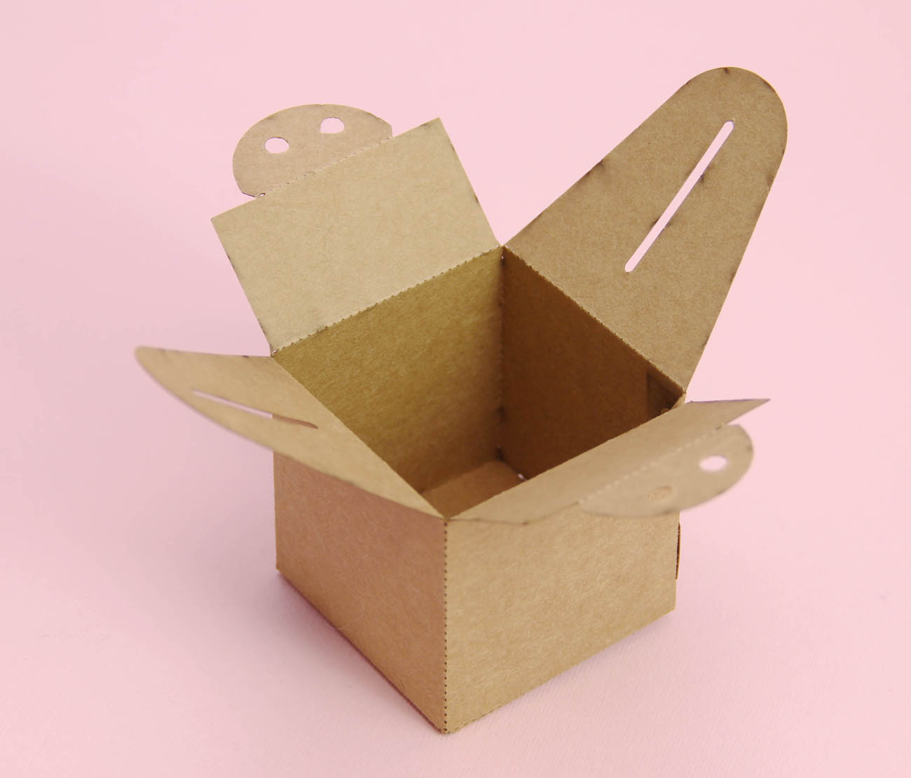 Kraft Karton Şeker ve Lokum Kutusu