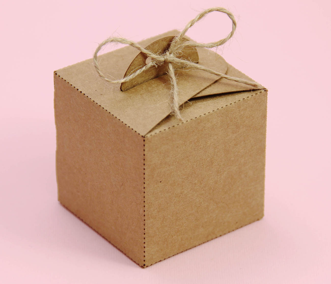 Kraft Karton Şeker ve Lokum Kutusu