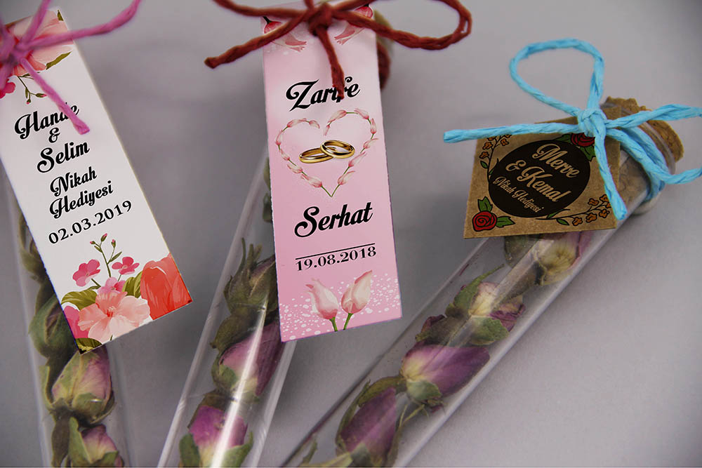 Gül Çayı - Tüp Şişeli Nişan, Nikah, Mevlid Şekeri